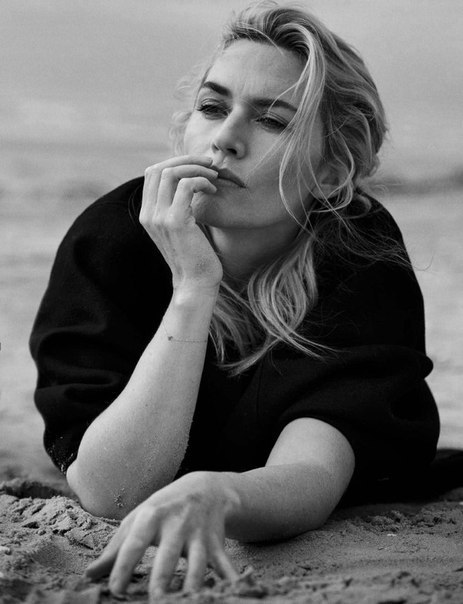 Kate Winslet for Vogue Italia by Peter Lindbergh