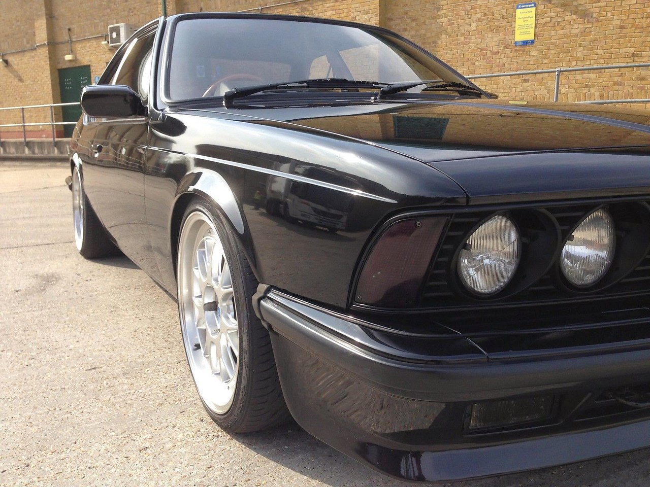 BMW 635CSI Black 1987 - 3