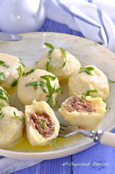 Картофельно-сырные ньокки, фаршированные мясом. Вот честно, необыкновенно вкусно получилось! Буду ... - 8