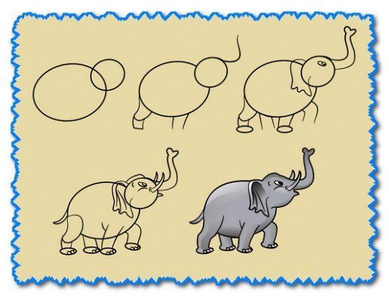 Как нарисовать слона - смотреть онлайн на канале Карусель