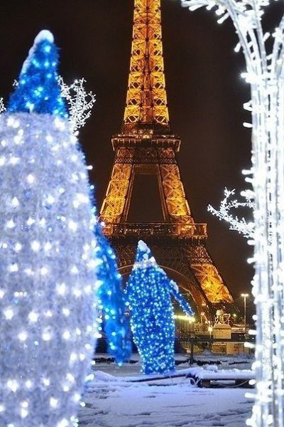 Christmas in Paris. - 2