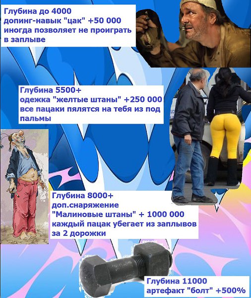 Высота-глубина. Неделя вторая. Полет нормальный. идет вторая неделя нового вида ...