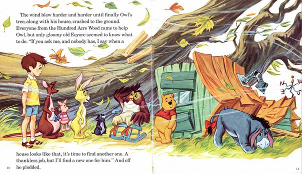 «Книги для чтения для начинающих.».1) Winnie The Pooh and The Blustery Day by A.A. Milne2) ...