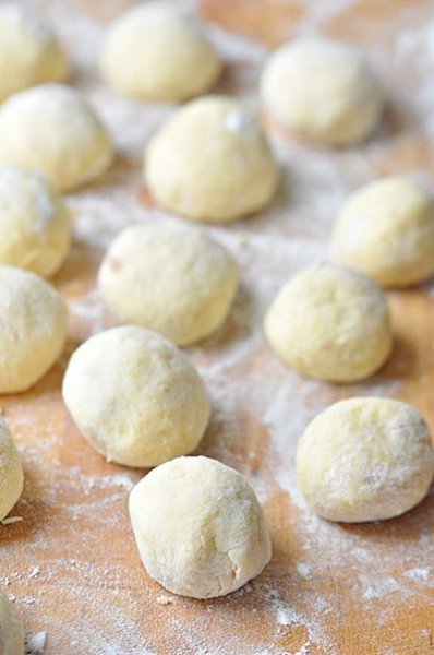 Картофельно-сырные ньокки, фаршированные мясом. Вот честно, необыкновенно вкусно получилось! Буду ... - 7
