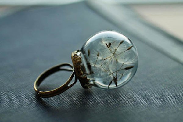 Романтичные украшения от Ruby Robin - это аксессуары, в которые заключены частички природы. Под ... - 2