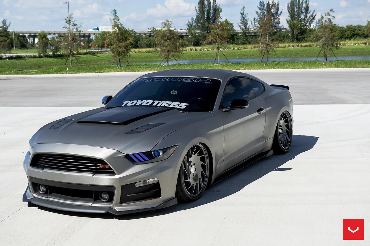 FORD MUSTANG   VLE1 WHEELS  VOSSEN - 5