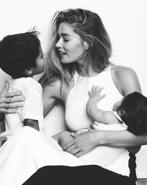 Doutzen Kroes with her family - 3