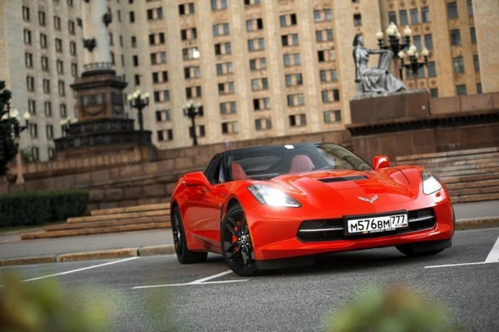 Chevrolet Corvette C7.