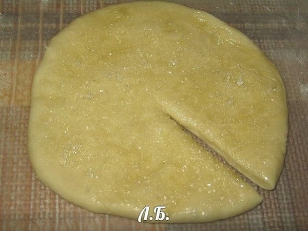 ПЛЮШКА-КОМЕТА.Идею этих простых, очаровательных плюшек я подглядела на сайте Ольги Смирновой, тесто ... - 2