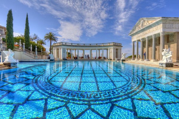     .- (Hearst Castle,    )  ... - 5