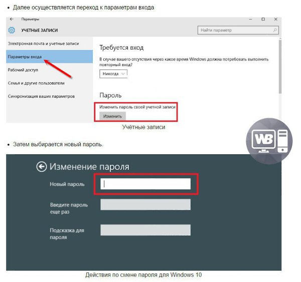 Как сменить пароль при удаленном подключении Как сменить пароль на компьютере под управлением Windows Xp, 7, 8, 10