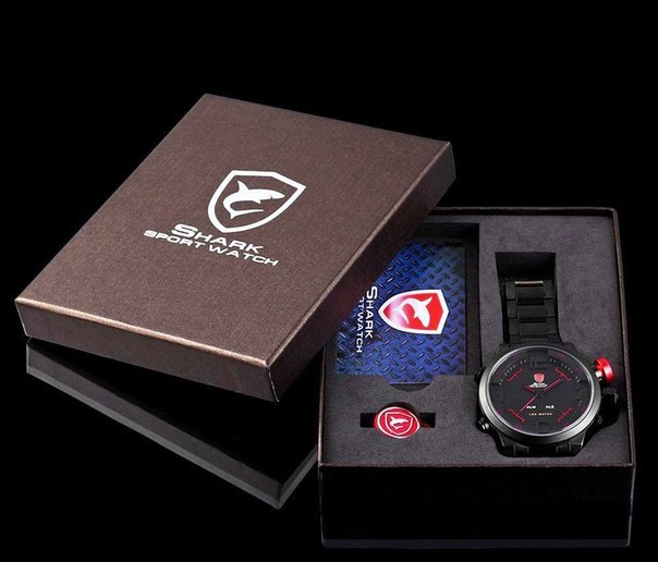  LED- Shark Sport Watch -    c  !  ... - 4