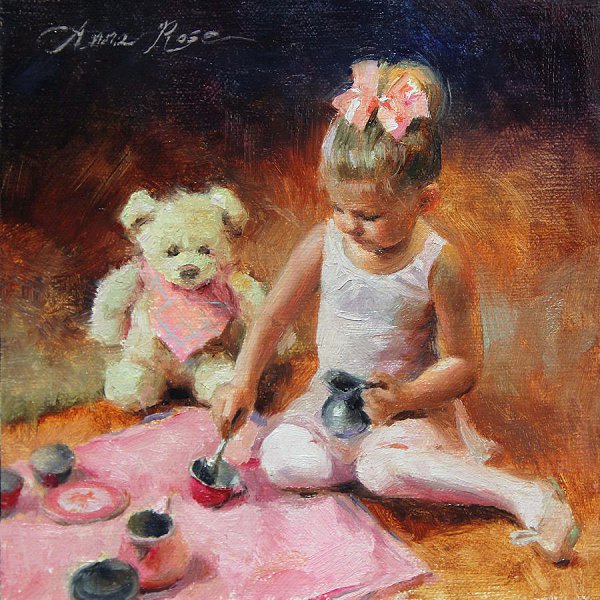 "Душа ребенка". Дети в живописи Anna Rose Bain, 1985. Те, для кого душа ребенка — закрытая ... - 6