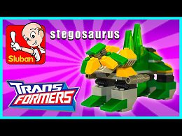 Sluban Transformers stegosaurus by Surprise Show.  Sluban  .