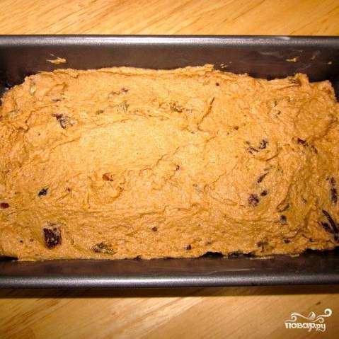 Кекс с изюмом и грецкими орехами.Простой в приготовлении, но очень вкусный кекс с оригинальным и ... - 9