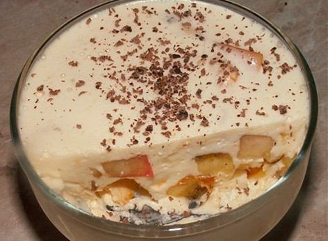 Сметанное желе с бананами. Очень вкусный десерт. Подойдет к праздничному столу и просто что бы ...