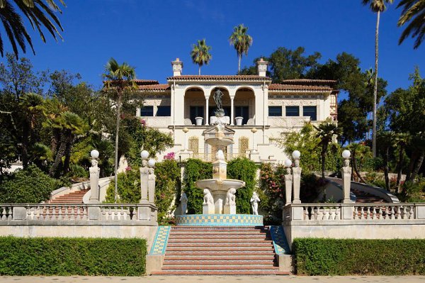     .- (Hearst Castle,    )  ... - 7