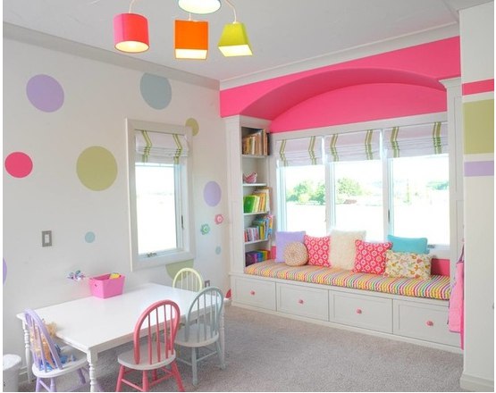 Какой вам представляется детская комната для девочки? Яркой, праздничной, полной игрушек, забавных ... - 2