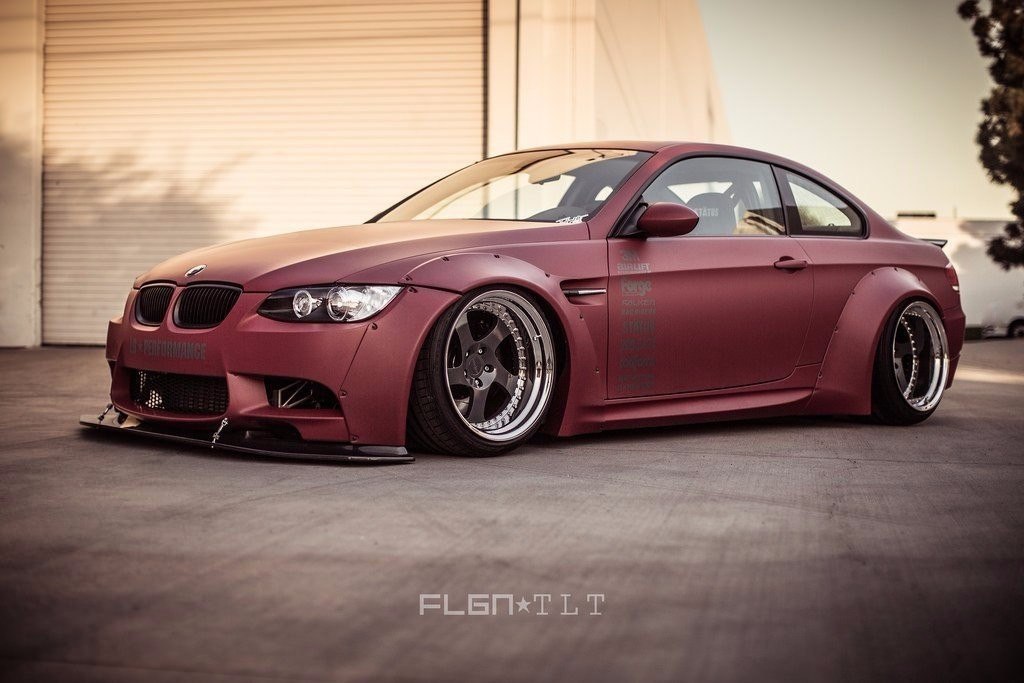 BMW M3 E92 LB Performance Bagriders with Rotiform - 3