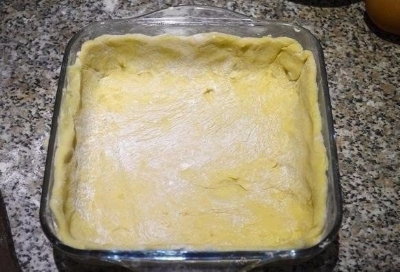 ОТКРЫТЫЙ МЯСНОЙ ПИРОГ.(из картофельного теста)Ингредиенты:Для теста: 200 г картофеля (одна большая ... - 4