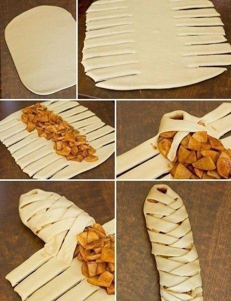 Как приготовить красивые блюда из теста! - 3