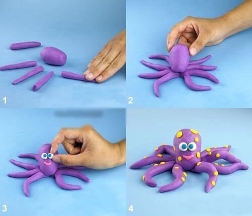 Идеи лепки с детками) Ми уже слепили машинку, очень здорово получилось! - 2