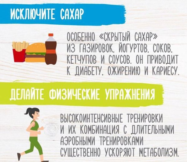 Существует несколько советов, следование которым позволяет ускорить обмен веществ, повысить ...