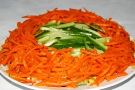 Салат со шпротами. Ингредиенты Шпроты консервированные - 1 банка Кукуруза консервированная - 1/2 ...