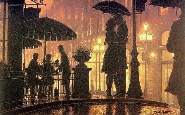 Осенняя любовь, как медленное танго ….Сплетенье тел и душ, хрустальный звон сердец.В ней лебединый ...