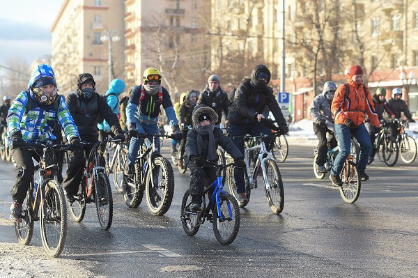 Сегодня при - 27 на велопараде в Москве... Теперь я точно знаю, этот народ не победим!!! Особенно ... - 2