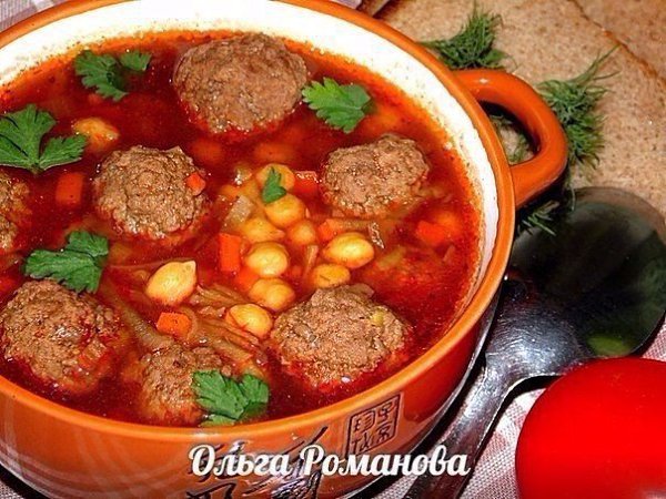 Подборка первых блюд.1. Ароматный супчик с копчёной курицей и плавленным сыркомИнгредиенты:копчёный ... - 5
