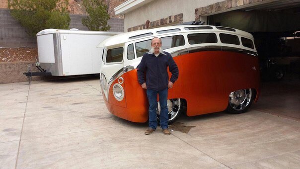 VW Type 2 Kombi Bus Surf Seeker Custom by Ron Berry.