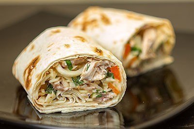 Шаверма. Ингредиенты: Куриная грудка (или другое мясо) - 1 шт. Капуста - 1/2 вилка Огурцы - 2 шт. ...