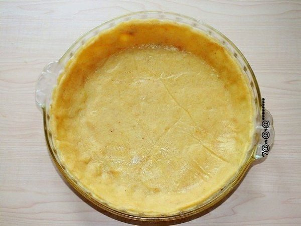 Тарт с мандаринами. Ингредиенты: Масло сливочное — 100 г Яичные желтки — 2 шт. Мука пшеничная — 130 ... - 5