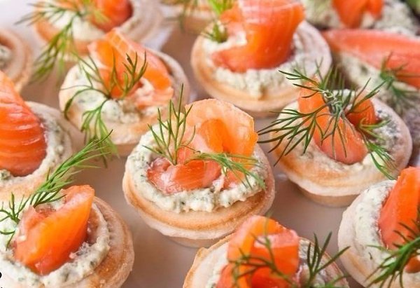 10 вкуснейших начинок для тарталеток.1.Творожный сыр с зеленьюНа 100 г творожного сыра (Фета, ...