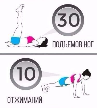 Тренировка для плоского животика и потери лишнего веса! - 4