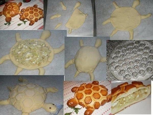 Как приготовить красивые блюда из теста! - 7