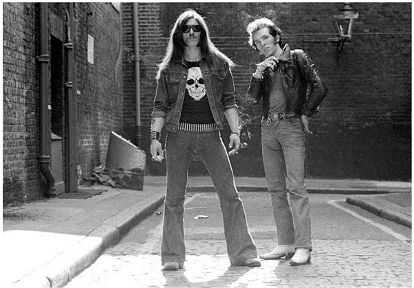 Motorhead in London, 1975. by Ian Dickson.