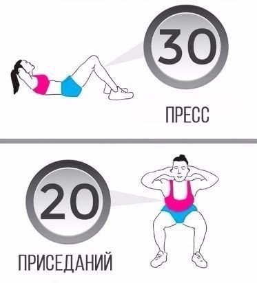 Тренировка для плоского животика и потери лишнего веса! - 4
