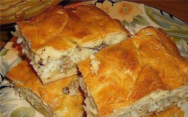 ПОДБОРКА САМЫХ СЫТНЫХ ПИРОГОВ.1. ПИРОГ С МЯСОМ