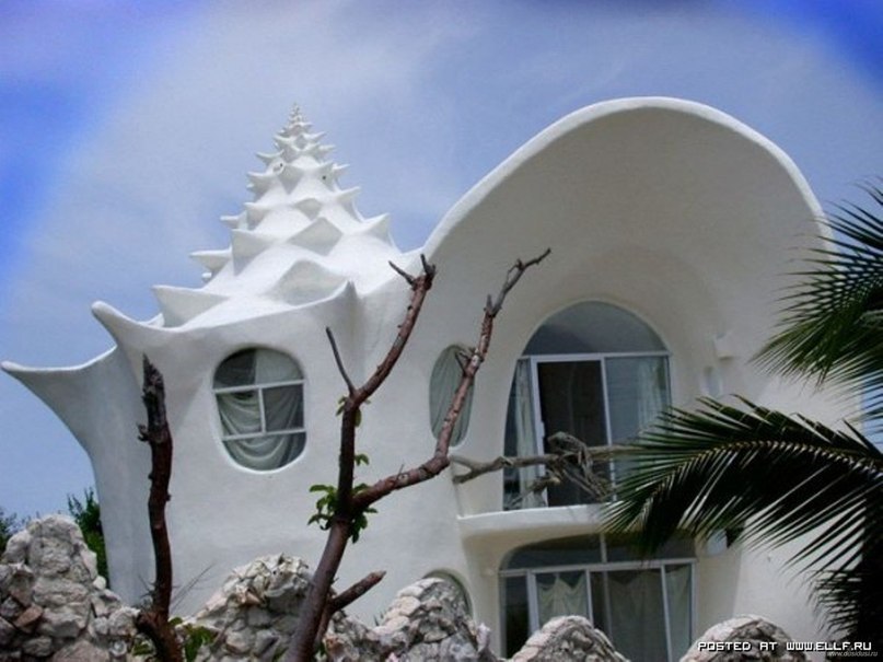  - (Conch Shell House)    (Isla Mujeres), .  - ... - 3