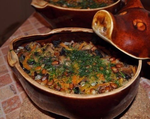 Топ-9 вкуснейших блюд с гречкой. 1. Гречка-по купечески Ингредиенты: 300-400 гр. мяса 1 стакан ... - 5
