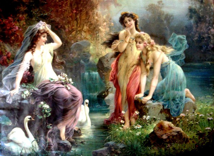 ))).   .    Hans Zatzka (1859-1945)   ... - 6