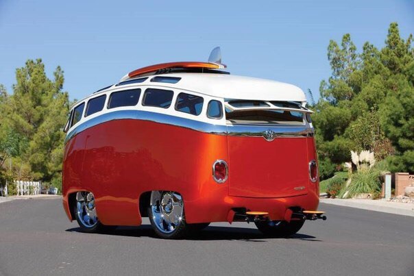 VW Type 2 Kombi Bus Surf Seeker Custom by Ron Berry. - 3