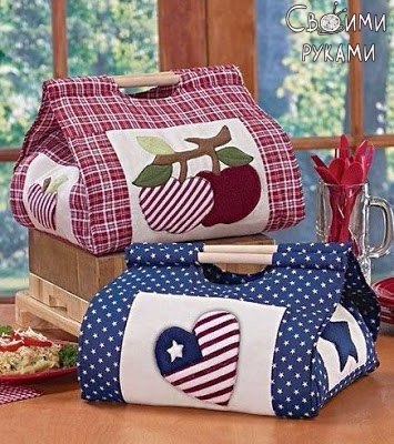    . . Bag for food transportation. Scheme.
