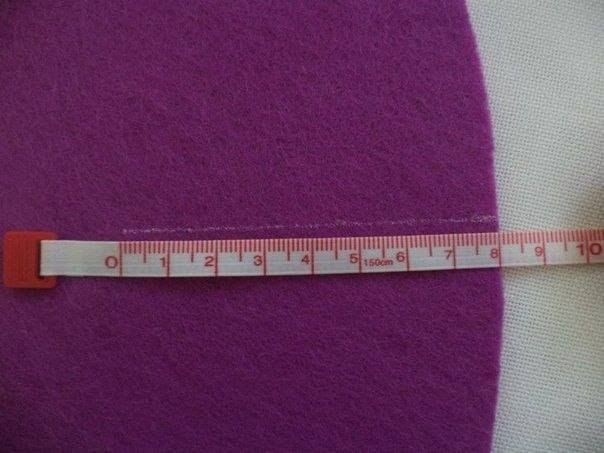 Корзинка из фетра. - 3