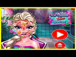 Ice Queen Skin Doctor. Kids games for girls.