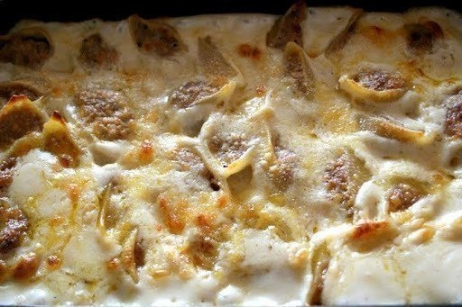 Ракушки фаршированные.Ингредиенты:-Макаронные изделия