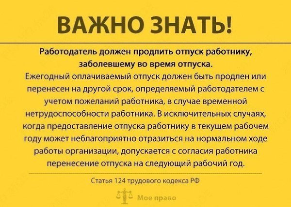 Ваши права во время больничных, отпуска и не только. Важно знать! - 5