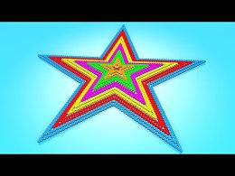 Toddlers learn colors. Learning videos for kids with 3D olor star.